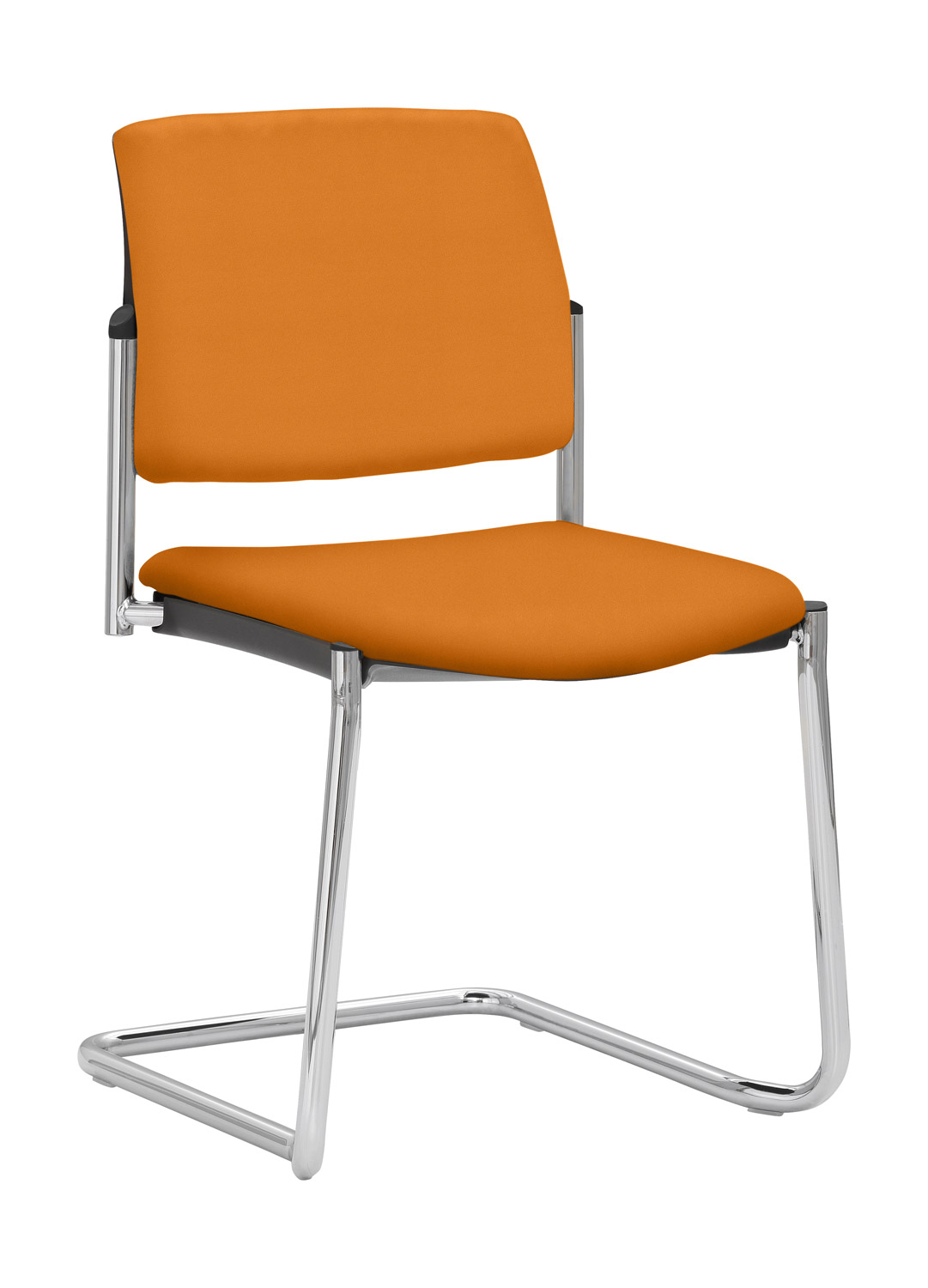 myPLANO Freischwinger verchromt, orange