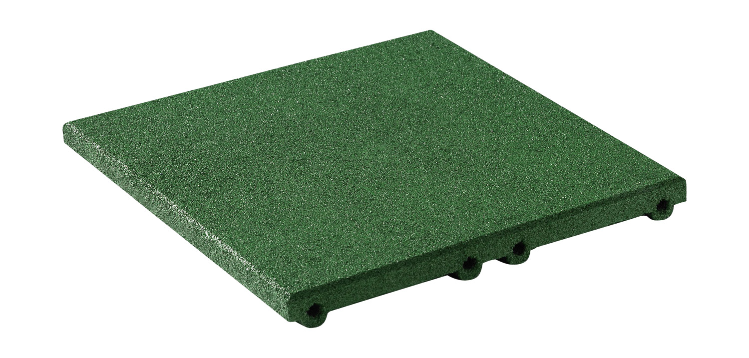 Fallschutzplatten 1 m² 45 mm, grün 