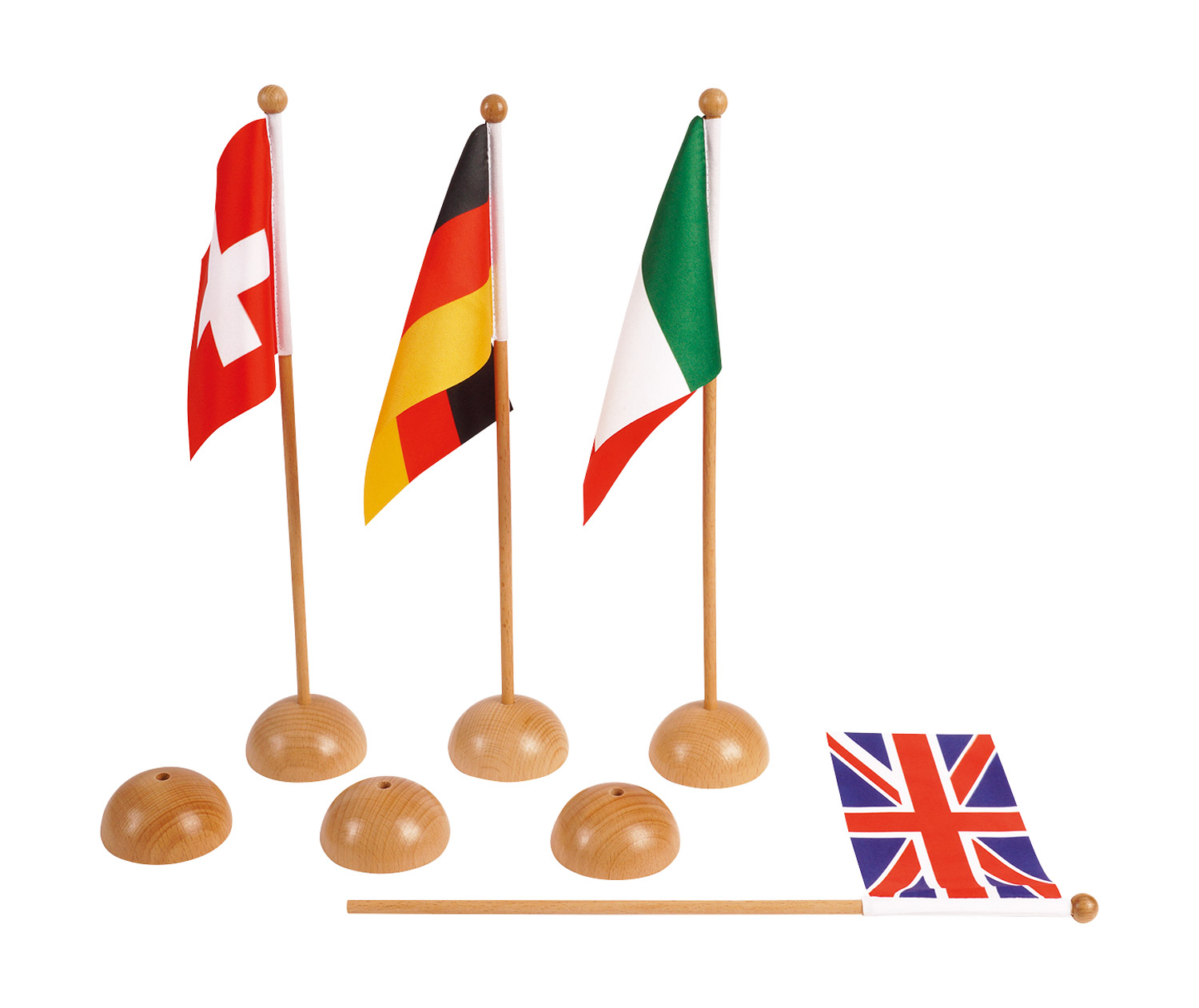 Flaggenständer Europa "Montessori Premium"