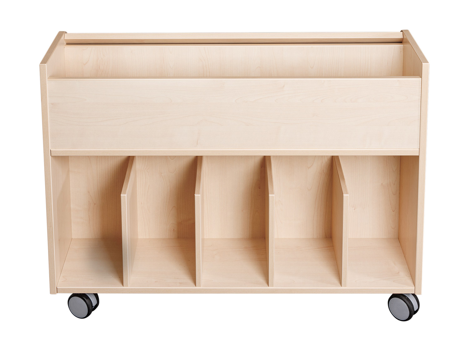 Fahrbare Bibliothek, Breite 100 cm