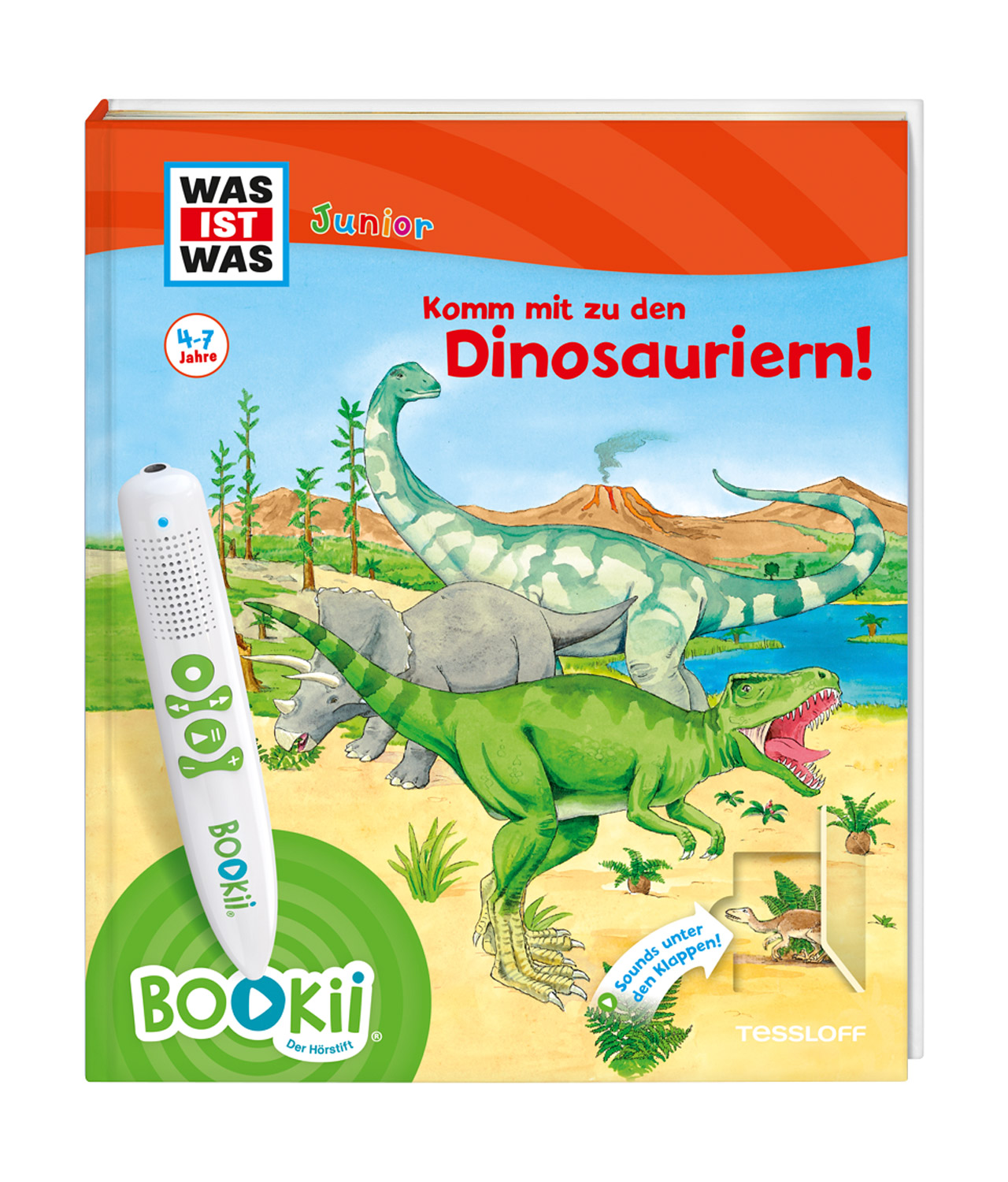 BOOKii® Komm mit zu den Dinosauriern!