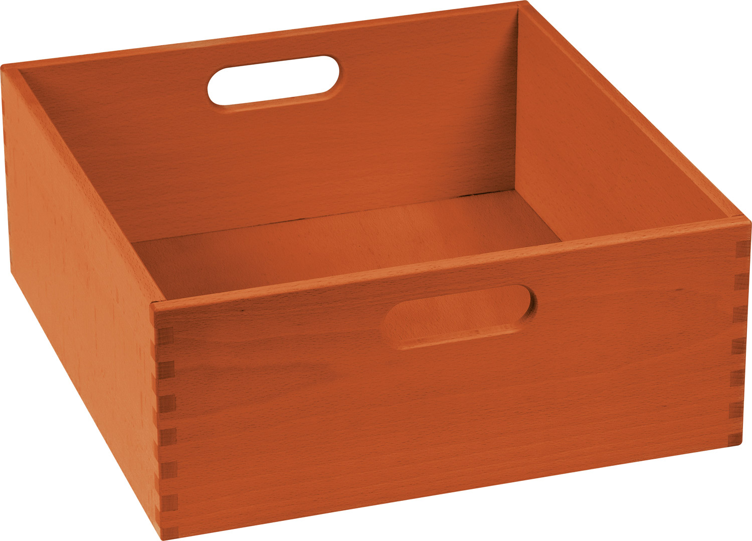 Materialkasten extra breit, 14 cm hoch orange