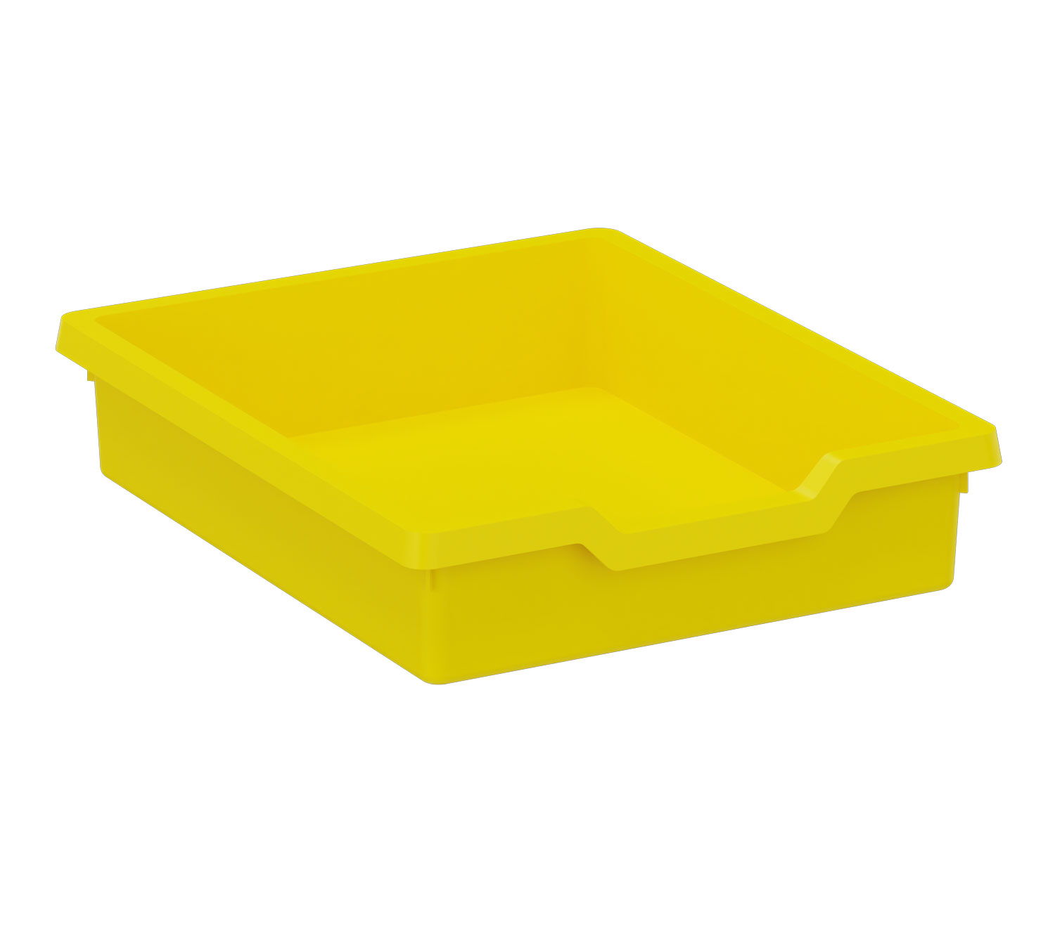 Kunststoffkasten, Größe III, gelb
