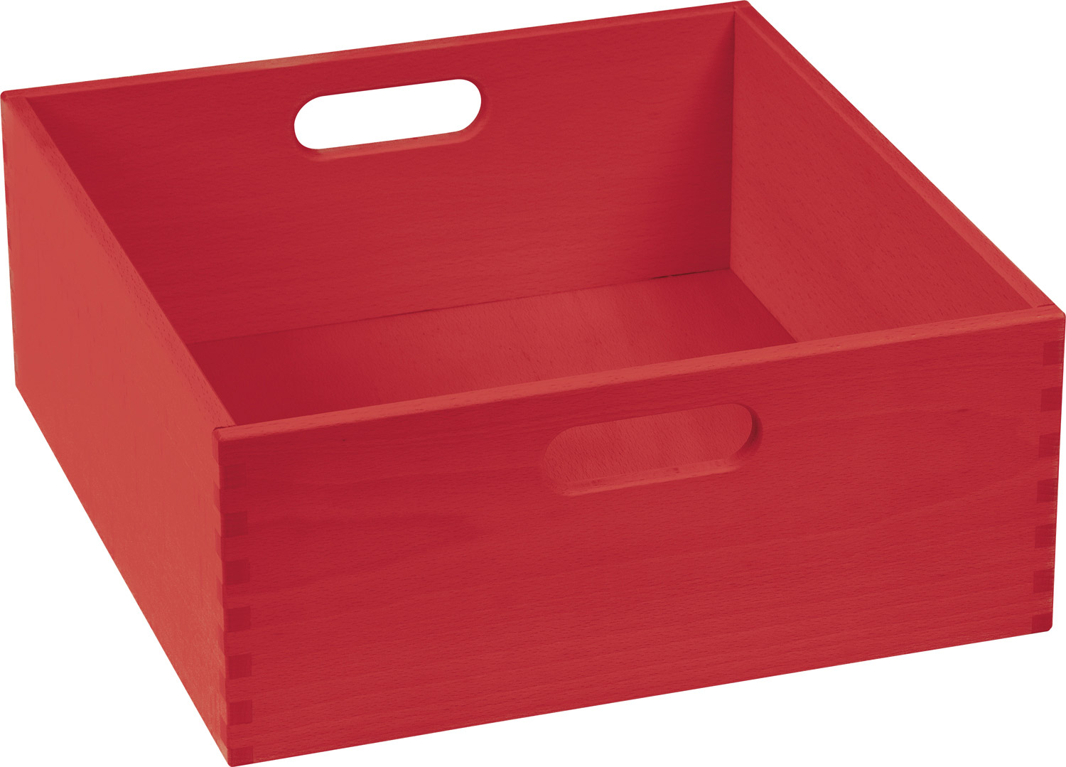 Materialkasten extra breit, 14 cm hoch rot
