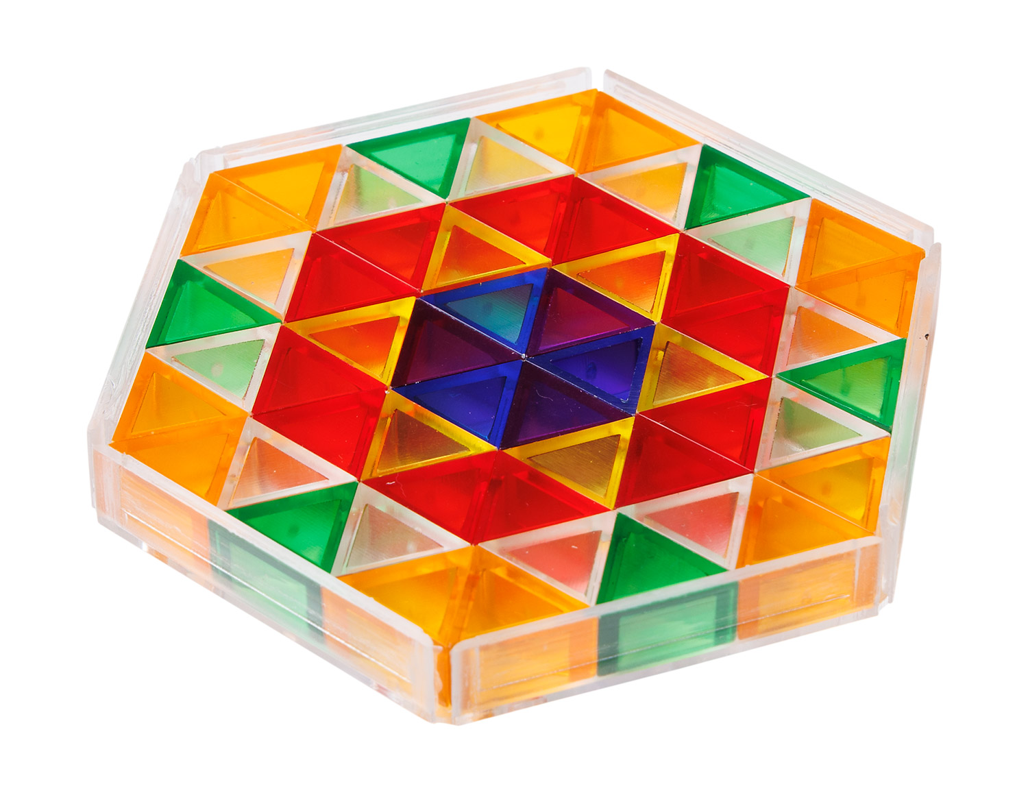 Prismo transparent Geschenkdose