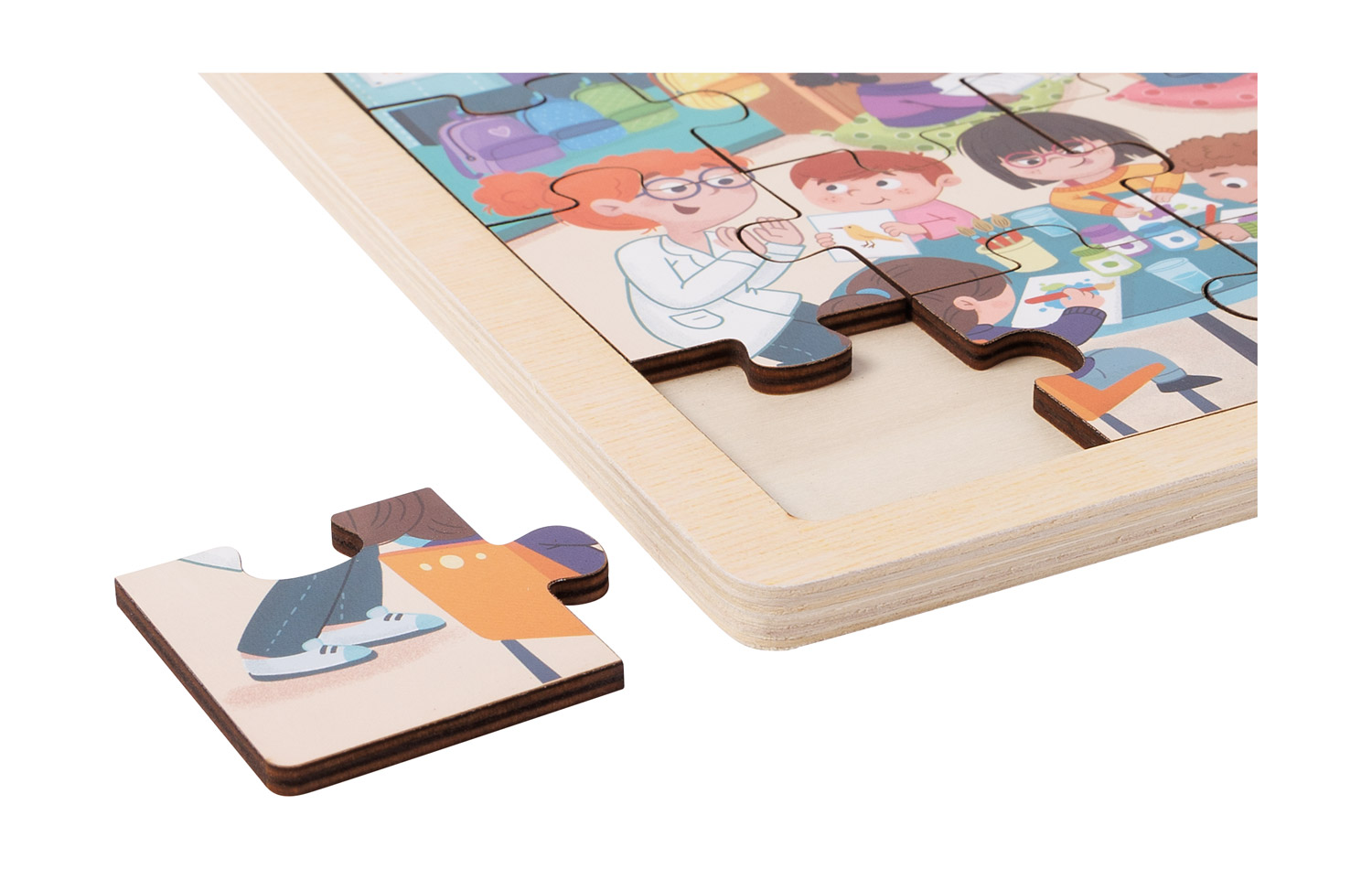Puzzle-Set: Meine inklusive Schule