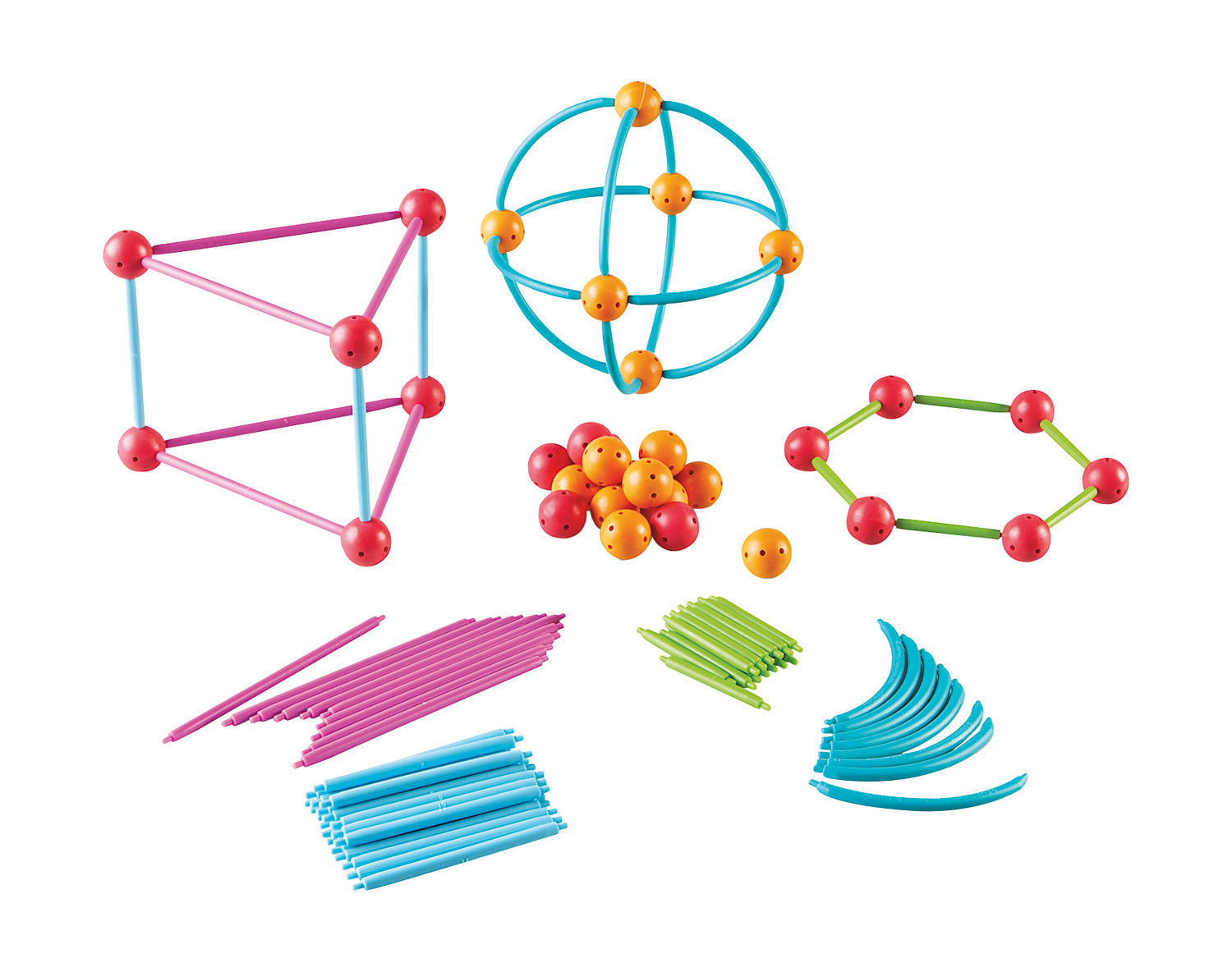 Bauset geometrische Figuren