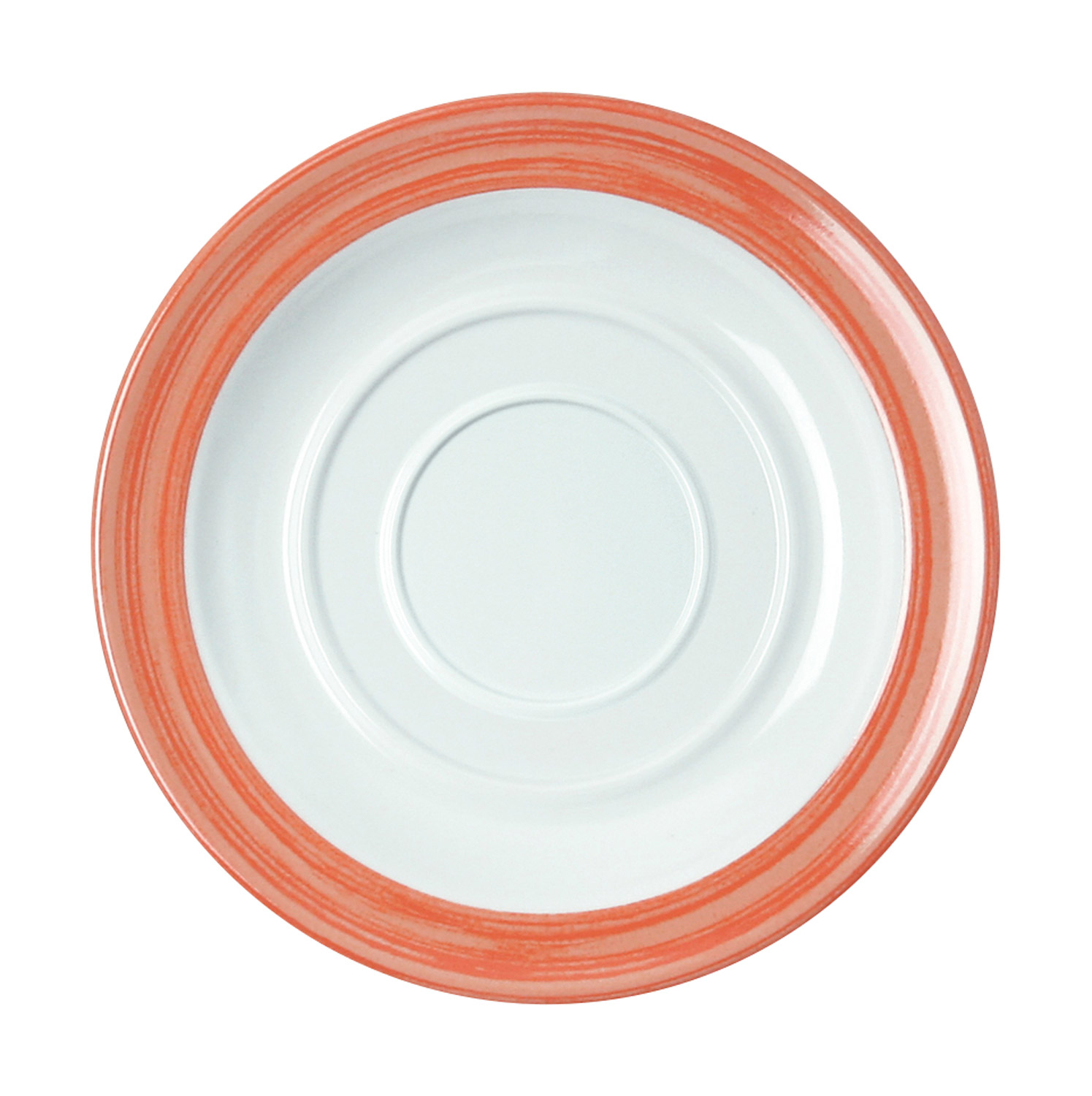 Melamin Untertasse orange