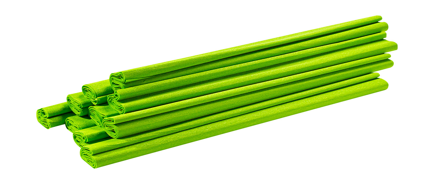 Krepppapier hellgrün Krepppapier hellgrün