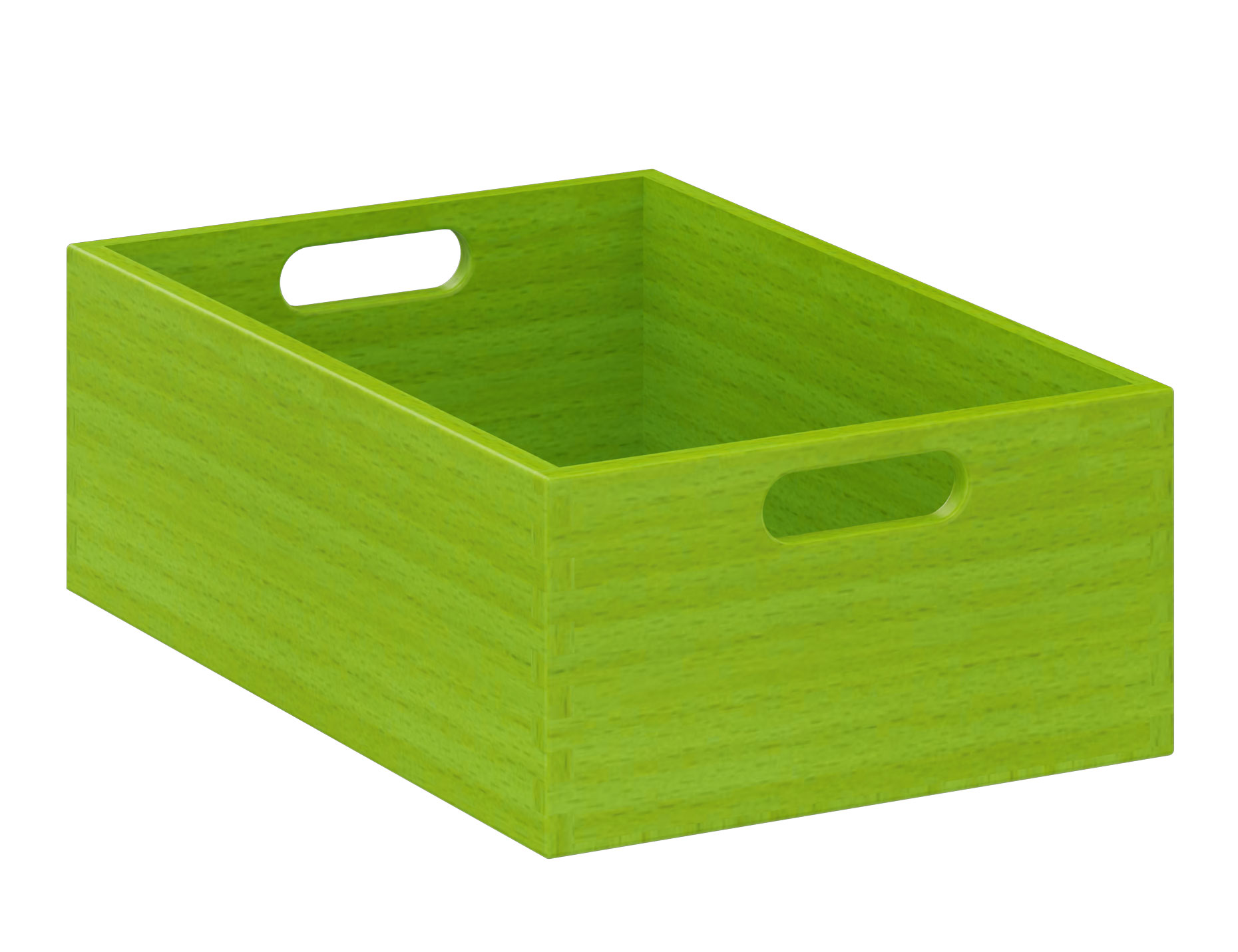 Materialkasten flach, Höhe 12 cm, hellgrün Materialkasten flach, Höhe 12 cm, hellgrün