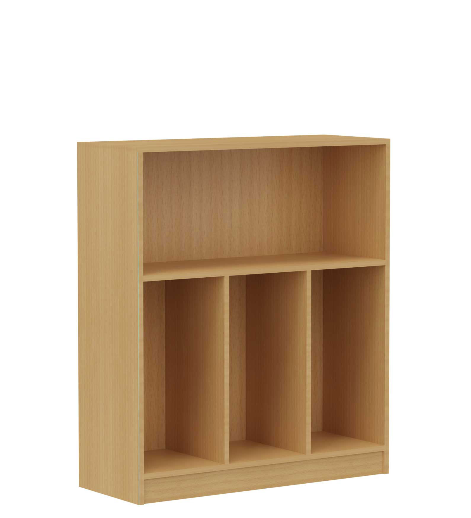 Portfolioregal für Gratnell´s Kästen mit Sockel, Breite 104,8 cm