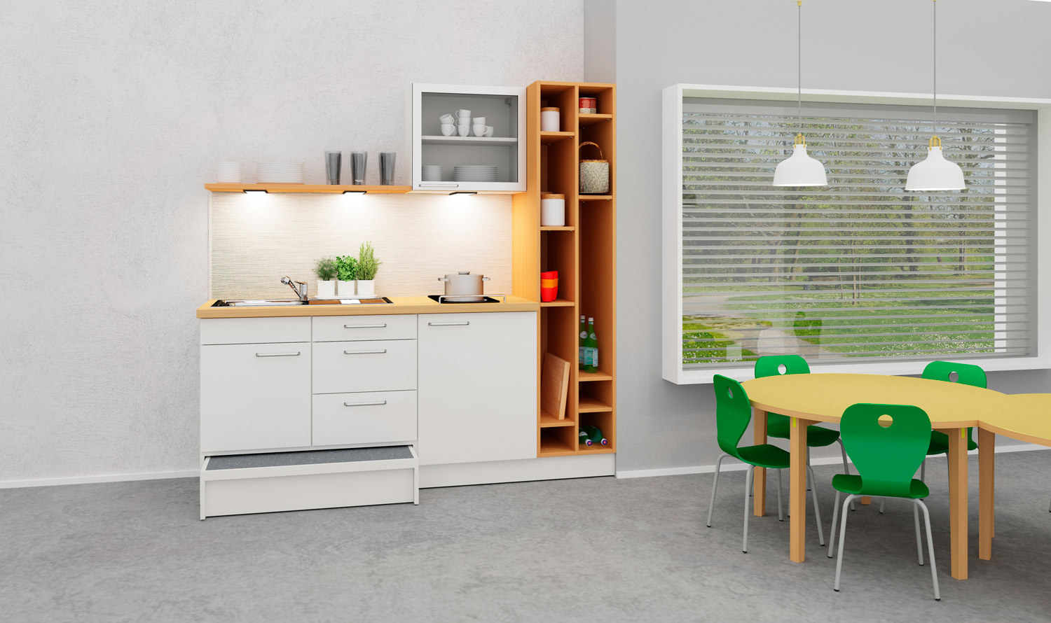 Kleine Küche Küchenplanung für kleine Räume