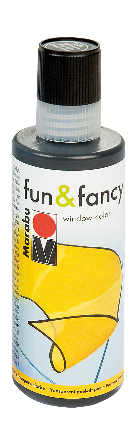 fun & fancy Window Color Konturenfarbe schwarz