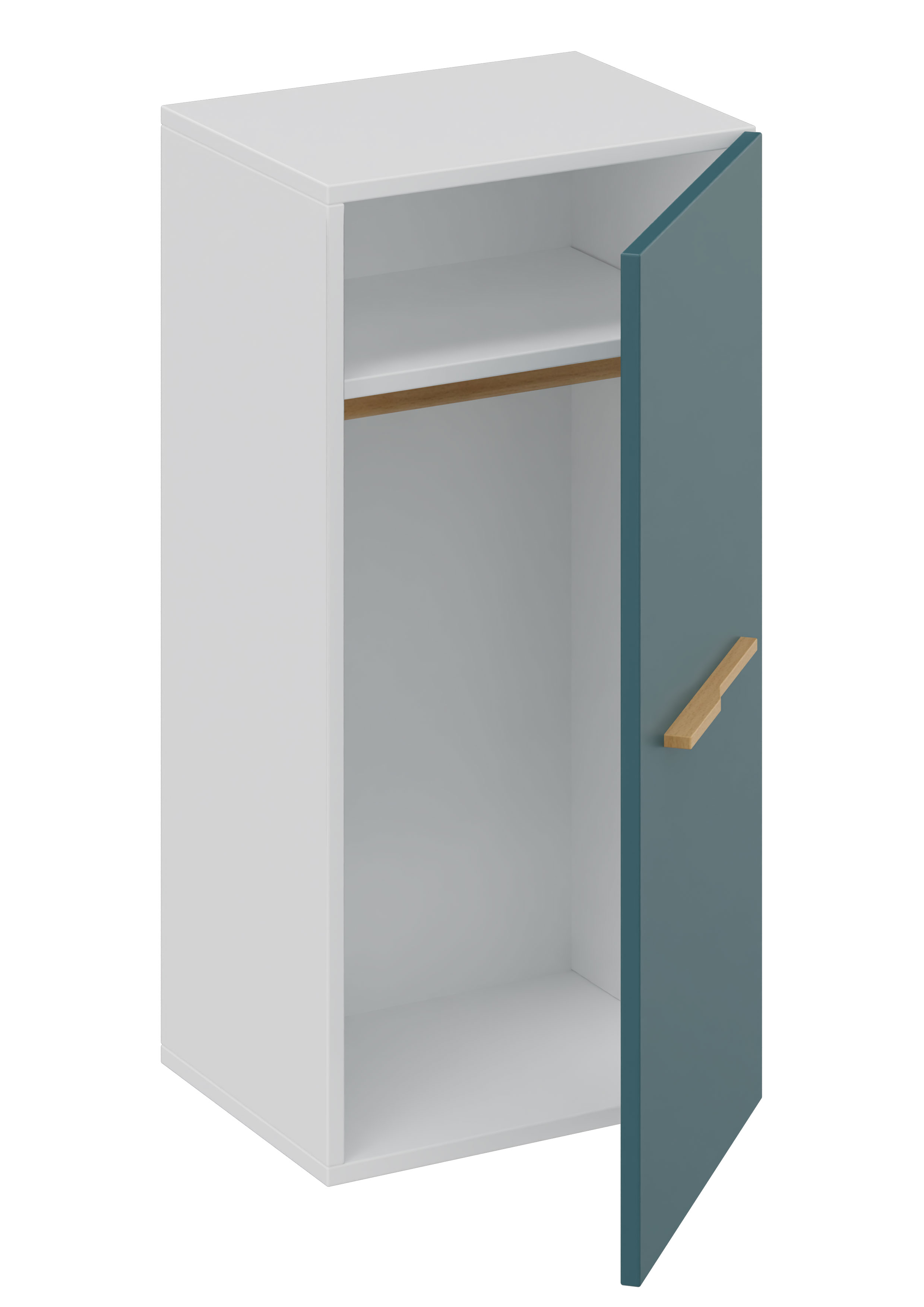Kleiderschrank petrol