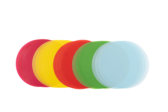 Transparentpapiere Kreise 