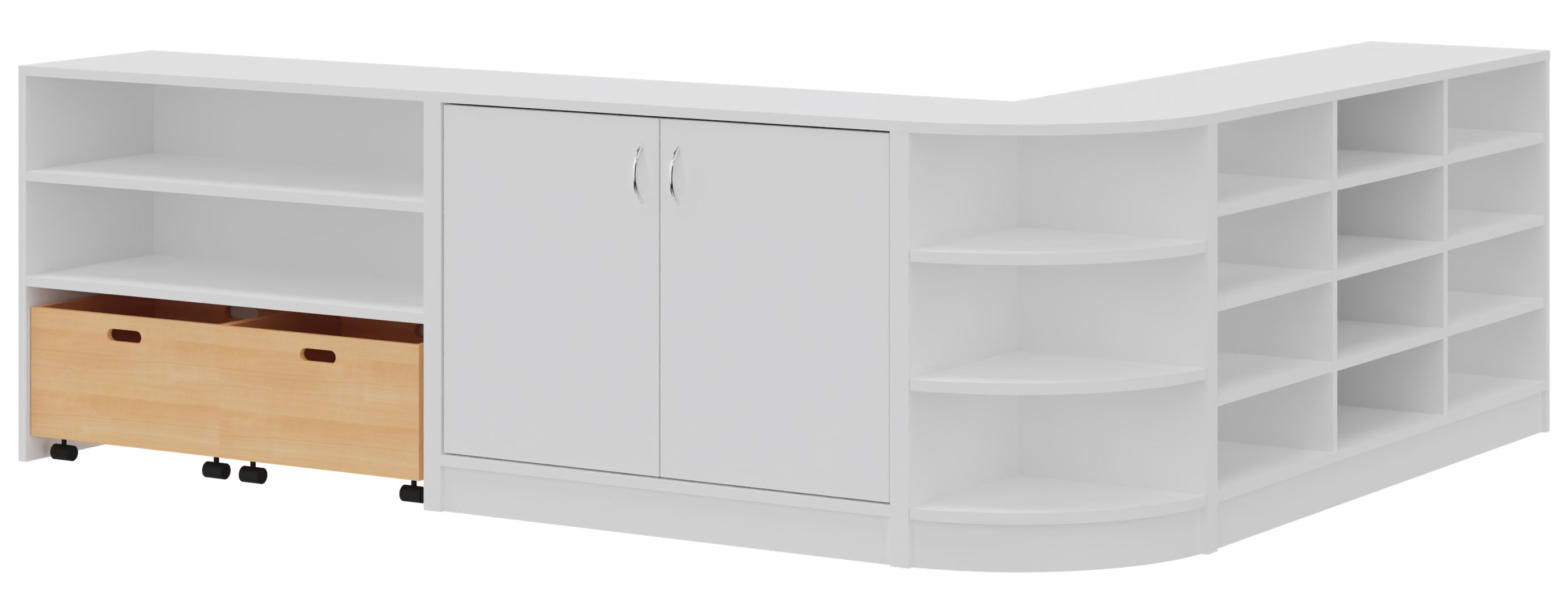 Schrankkombination Florenz, Breite 429 cm