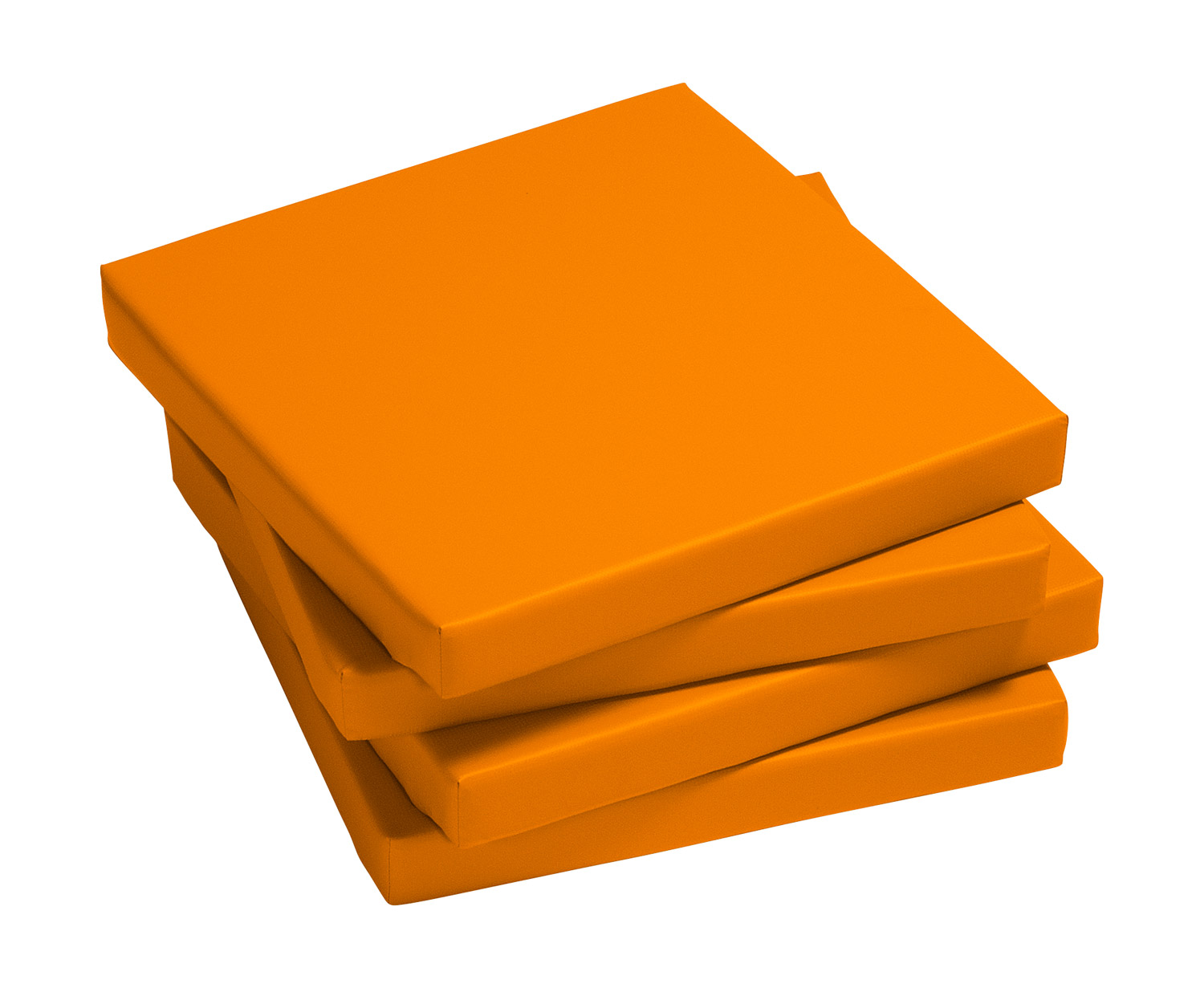 Quadratmatte orange Quadratmatte orange