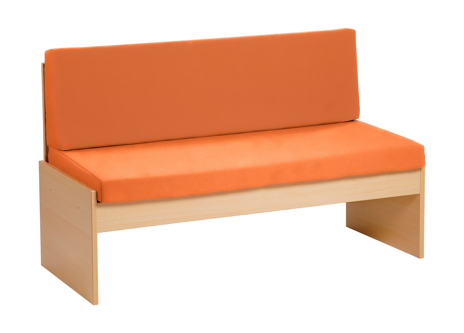 Polsterbank Softskin orange