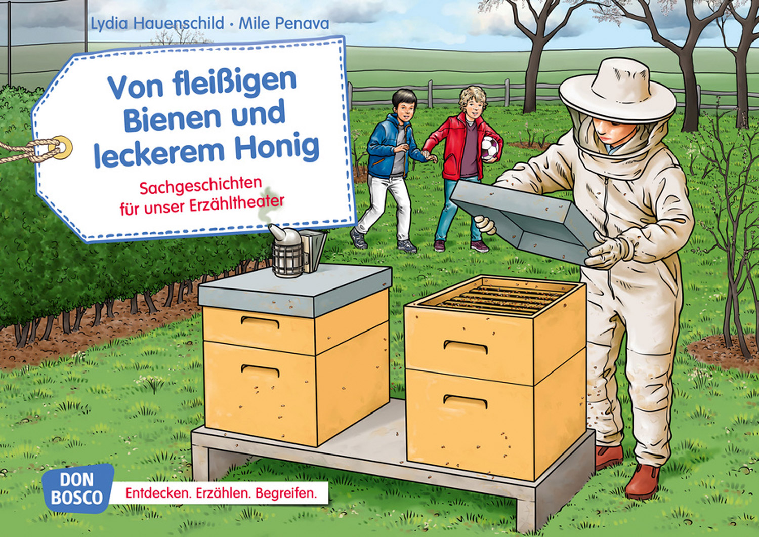Kamishibai Bildkarten: Von fleißigen Bienen und leckerem Honig