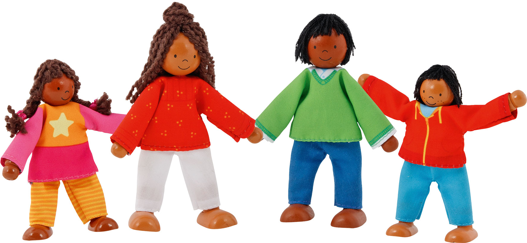 Biegepuppen Moderne Familie 2