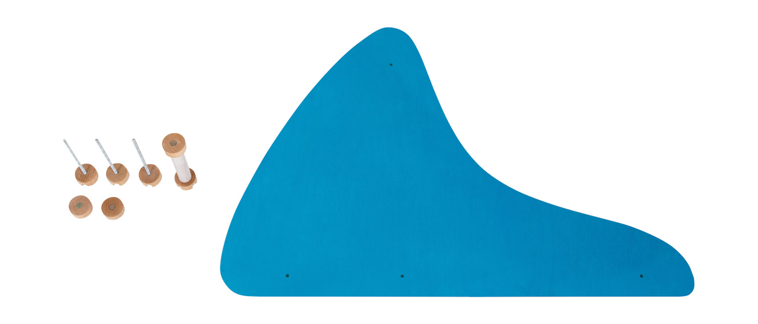 Wolke klein blau