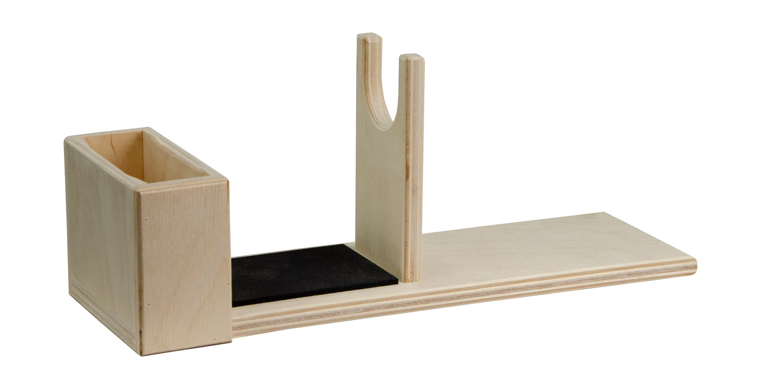 Holzständer für Heißklebepistole Holzständer für Heißklebepistole