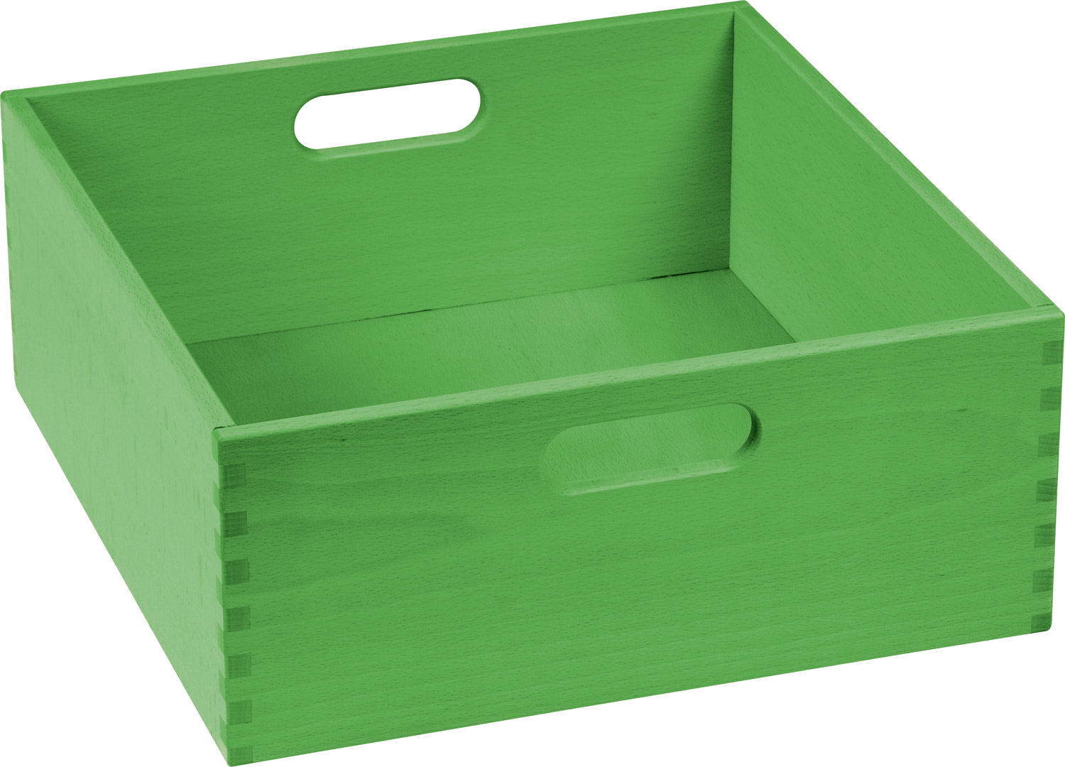 Materialkasten extra breit, 14 cm hoch grün