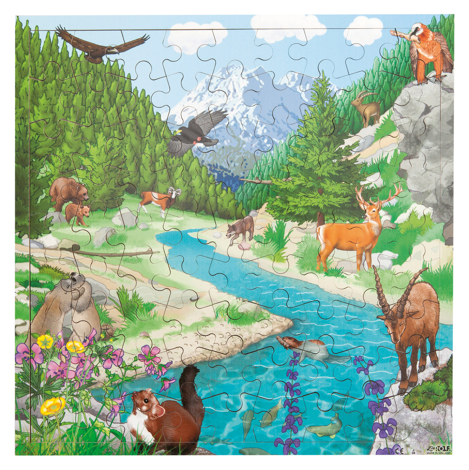 Puzzle Bergland