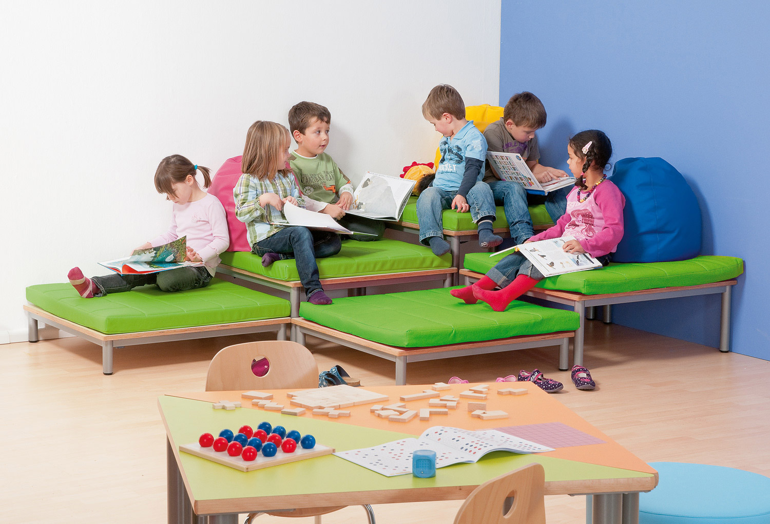 Leseecke Kinder in der Leseecke