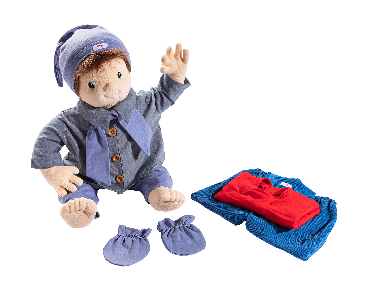 Empathiepuppen Sets Johan & Denim look Empathiepuppen Sets Johan & Denim look