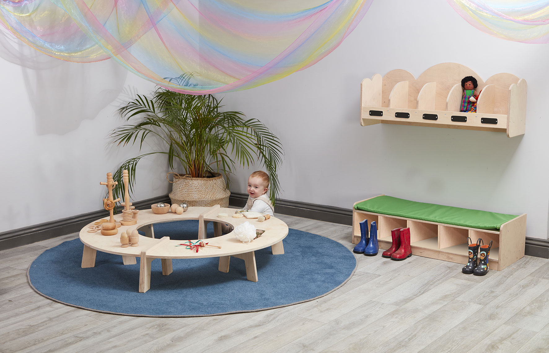 Spielkreis für Kleinkinder