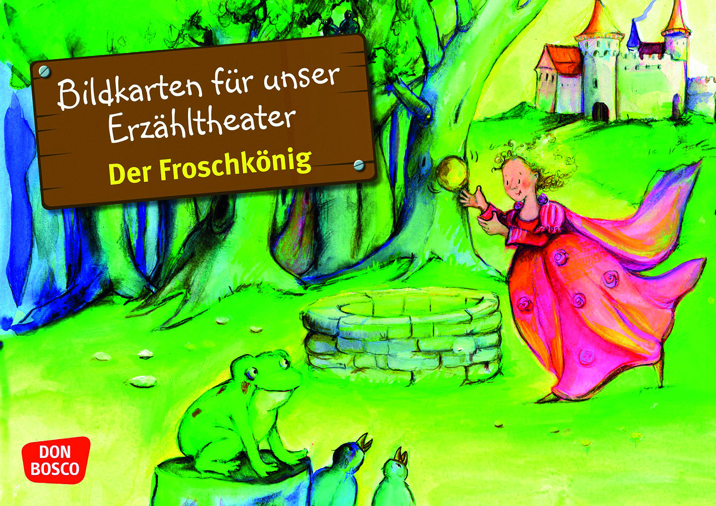 Kamishibai Bildkarten: Der Froschkönig