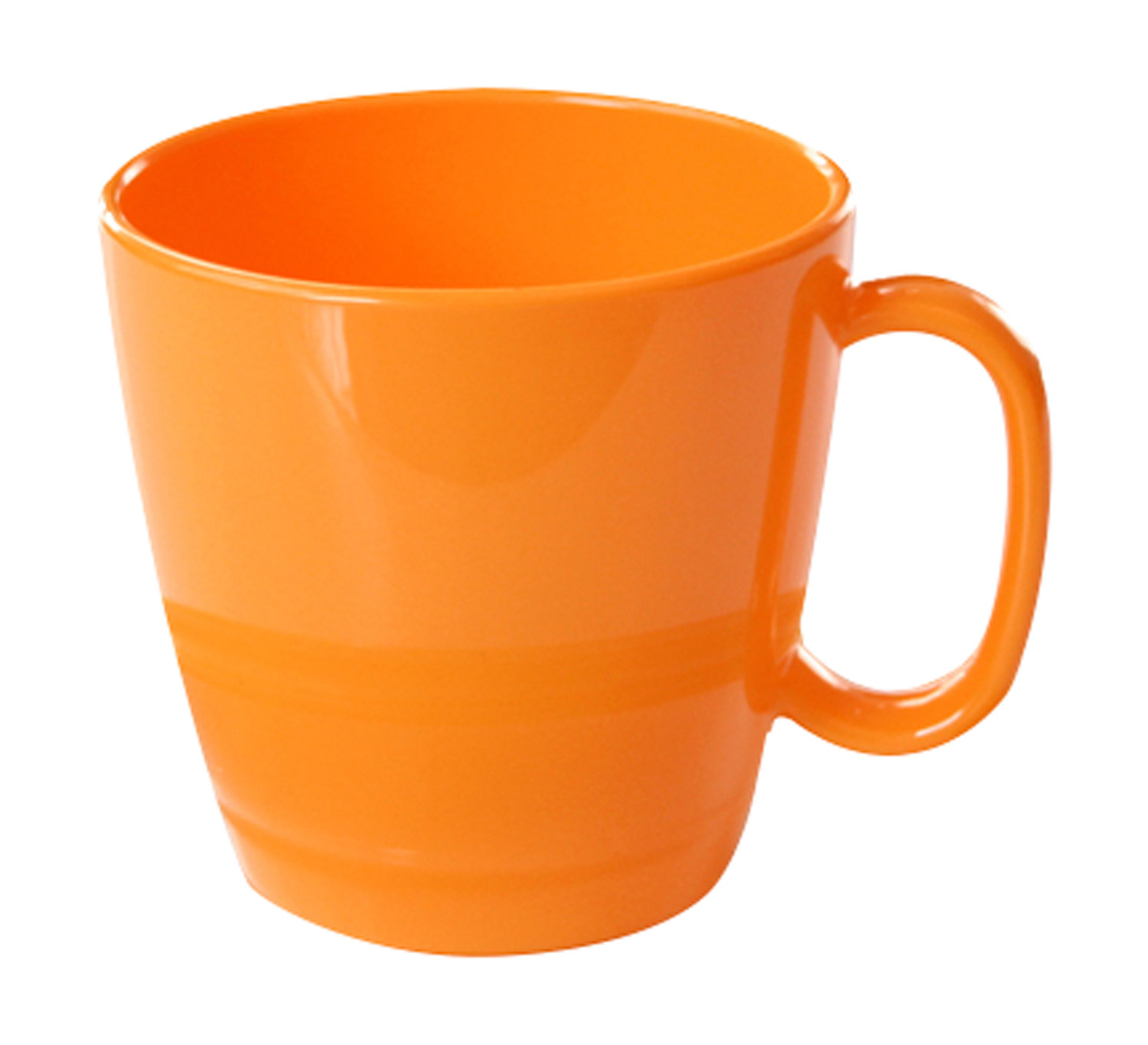 Melamin Tasse orange
