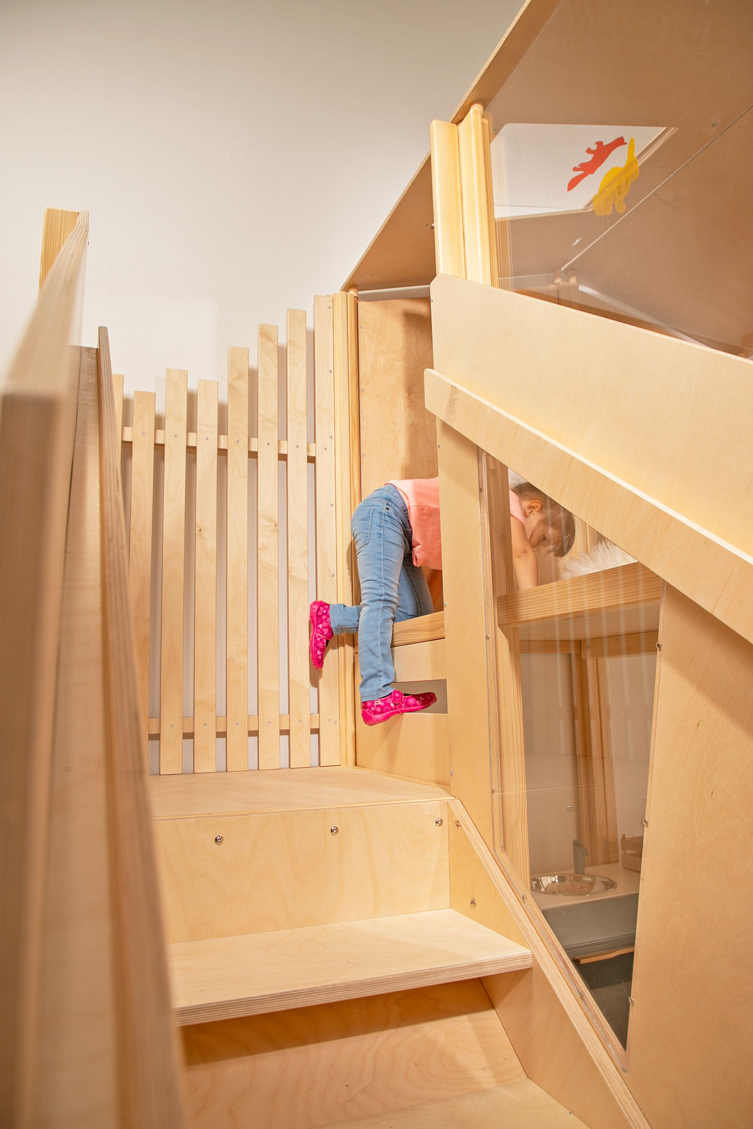 Sprossenübergang von mini nach mittel Sprossenübergang von mini nach mittel