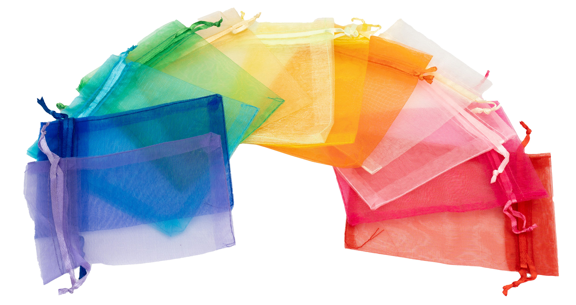 Organzasäckchen Regenbogen
