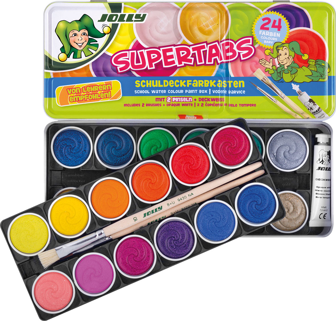Jolly Supertabs Deckfarbenkasten
