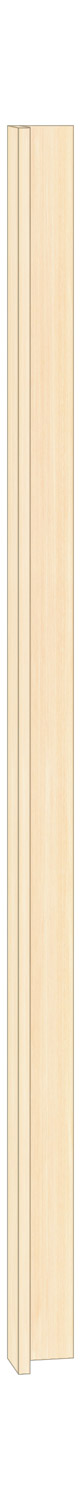 Winkelpassblende Hochschrank Ahorn