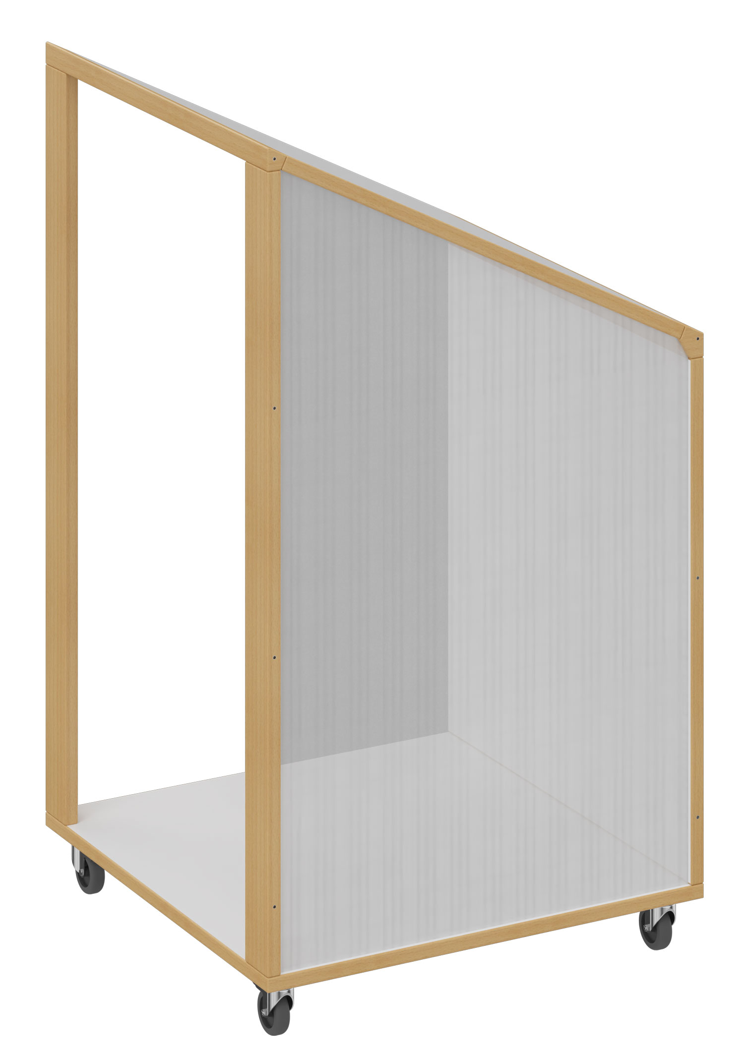 Kleine RaumHäuser Haus 2, Rückwand mit Hohlkammerplatte Kleine RaumHäuser Haus 2, Rückwand mit Hohlkammerplatte