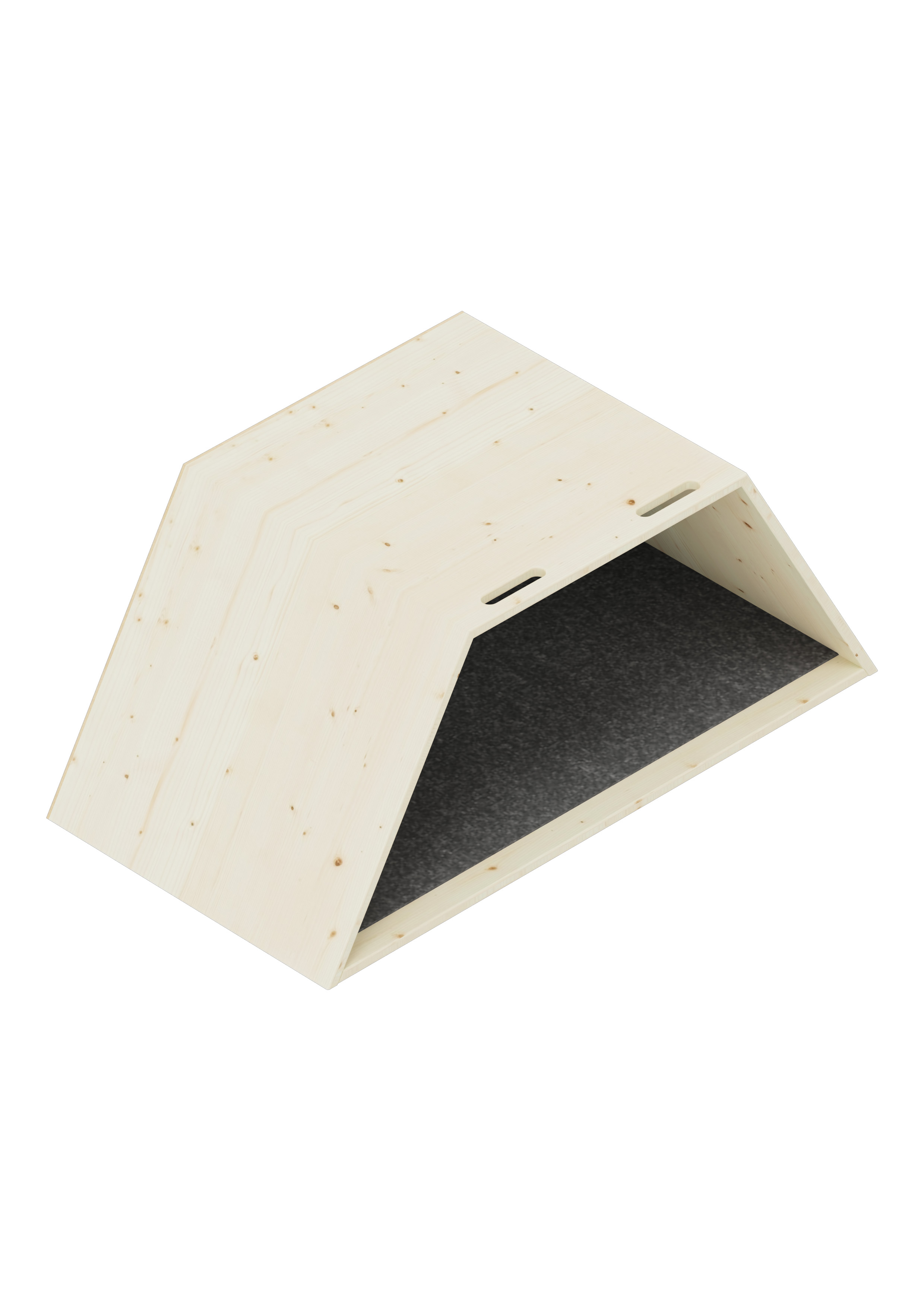 Lernwabe® Flip Halbe Wabe Größe M, Boden grau, Rückwand hellblau Lernwabe® Flip Halbe Wabe Größe M, Boden grau, Rückwand hellblau