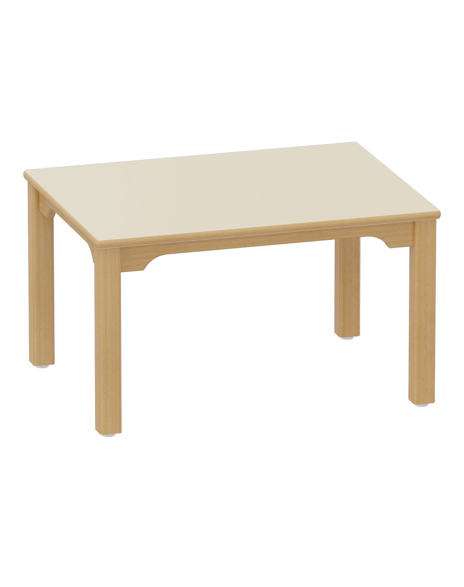 Rechtecktisch 80 x 60 cm Krippe