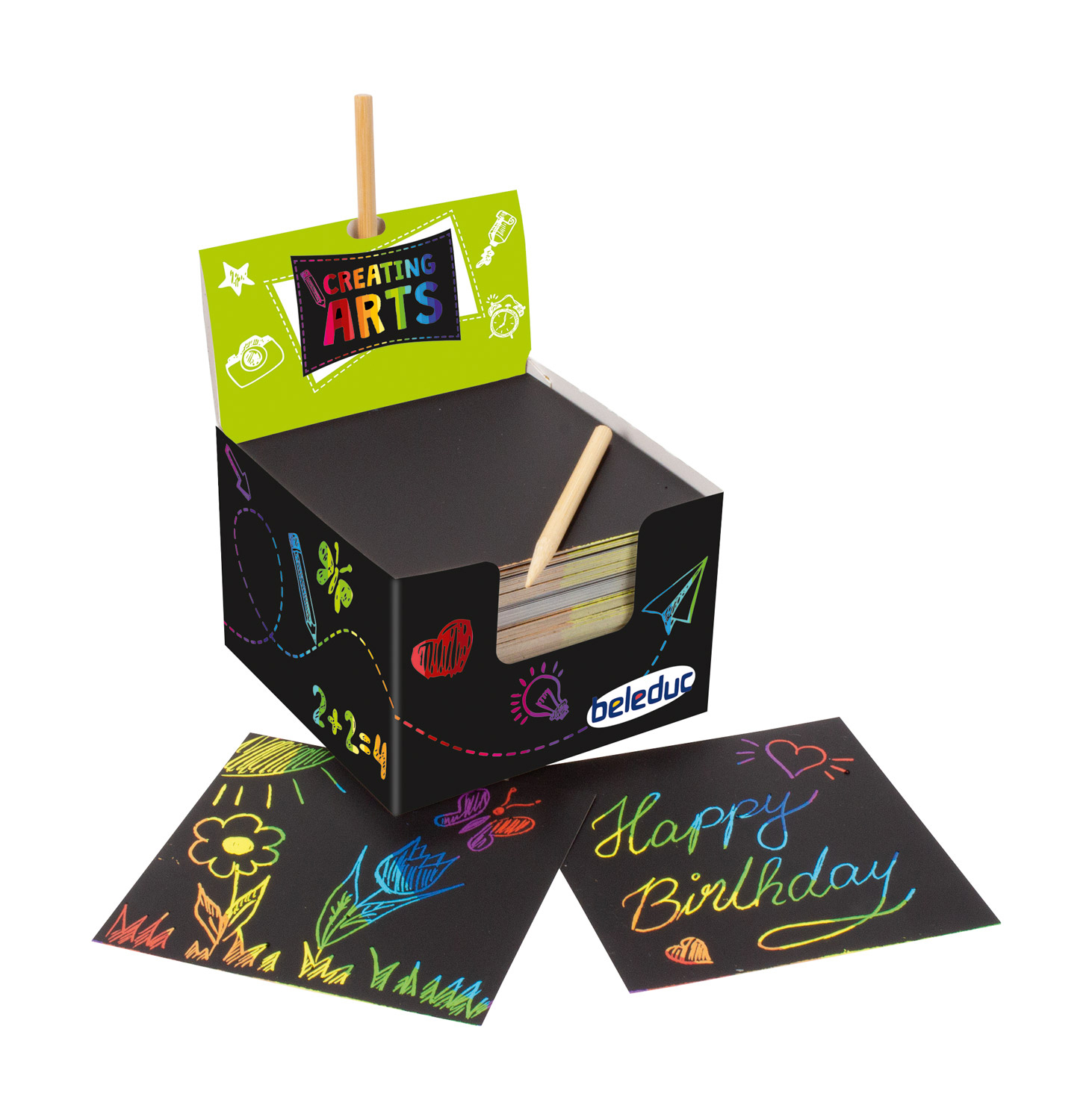 Kratzpapier Box