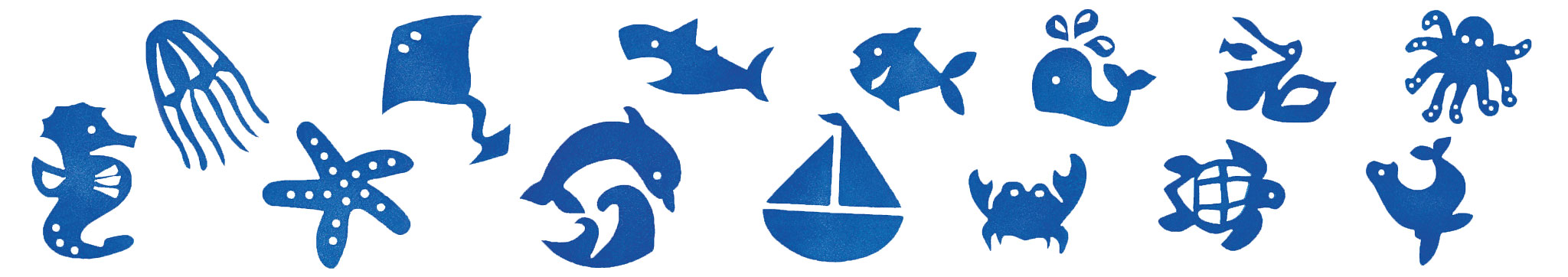 Stempel Set Ocean