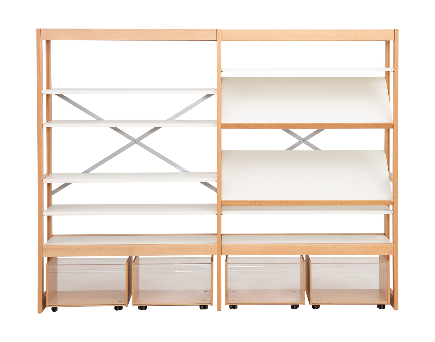 Werk- und Kreativregal 2, Breite 207,5 cm Werk- und Kreativregal 2, Breite 207,5 cm