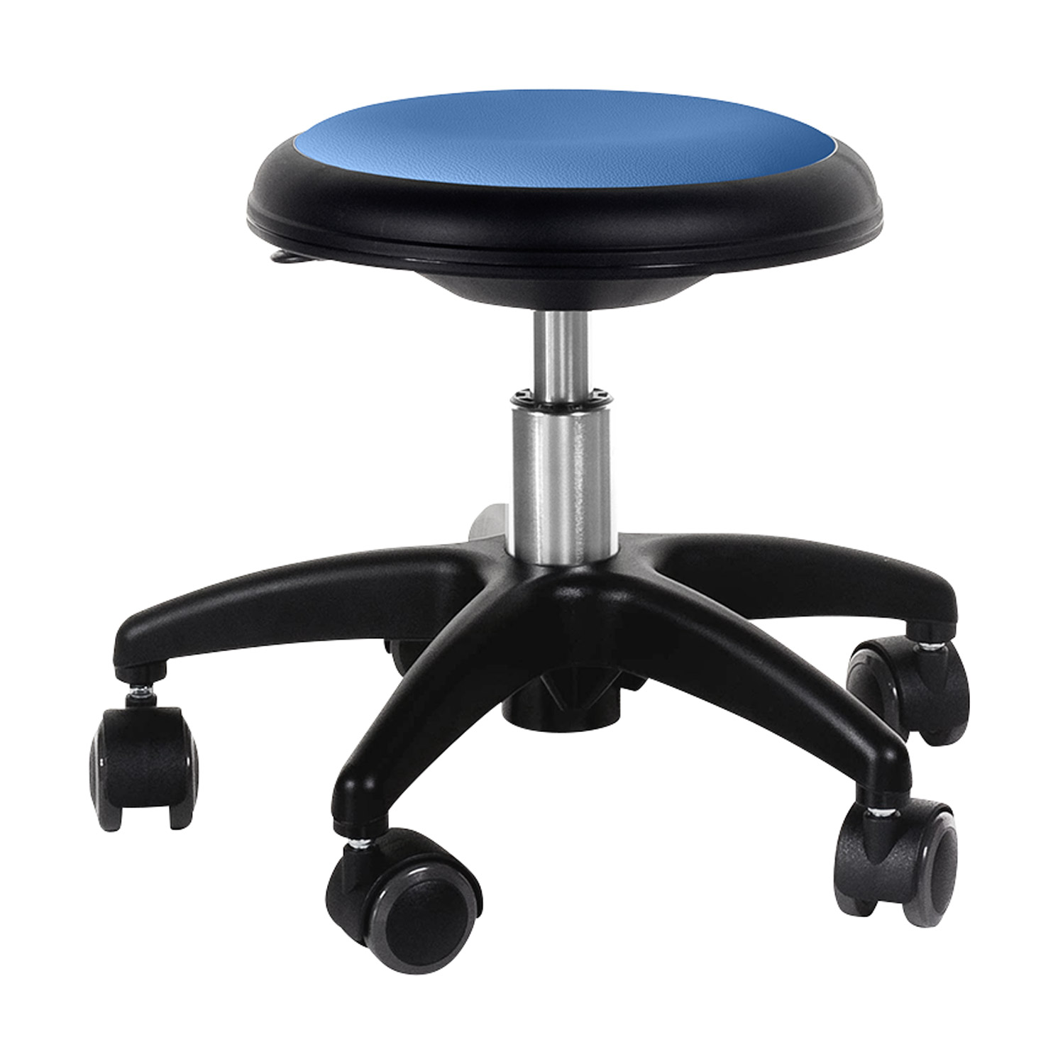 Rollhocker ohne Rückenlehne