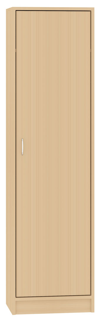 Garderobenschrank mit Tür, Breite 51 cm