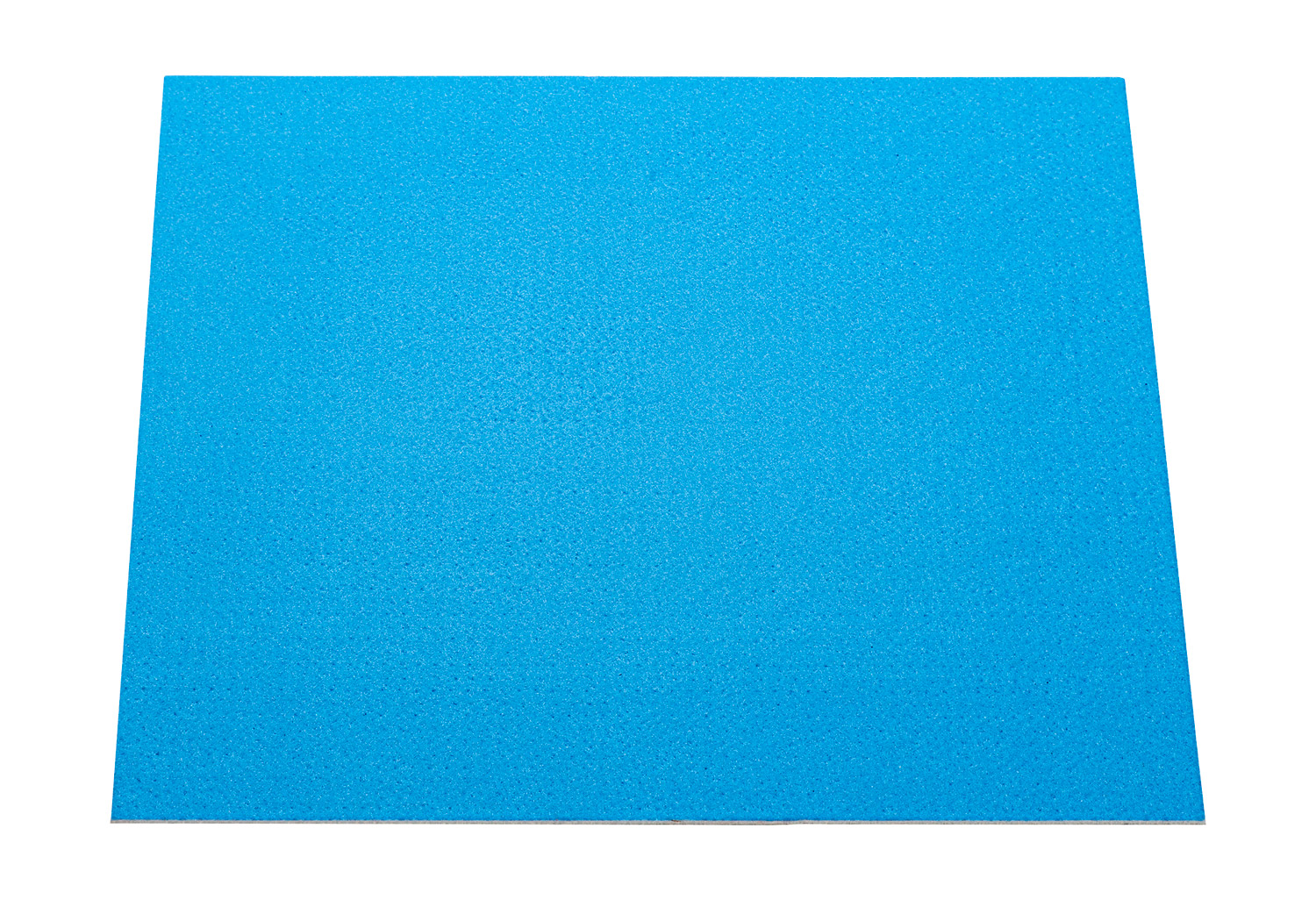 Quadratplatte blau