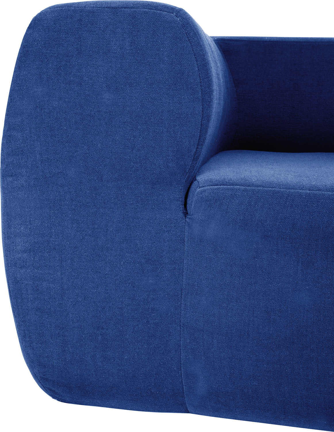 Sofa Rollo Kiga blau uni