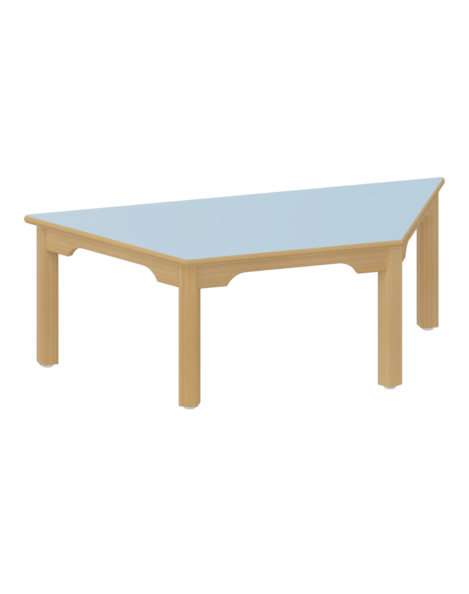 Trapeztisch 120 x 60 cm Krippe