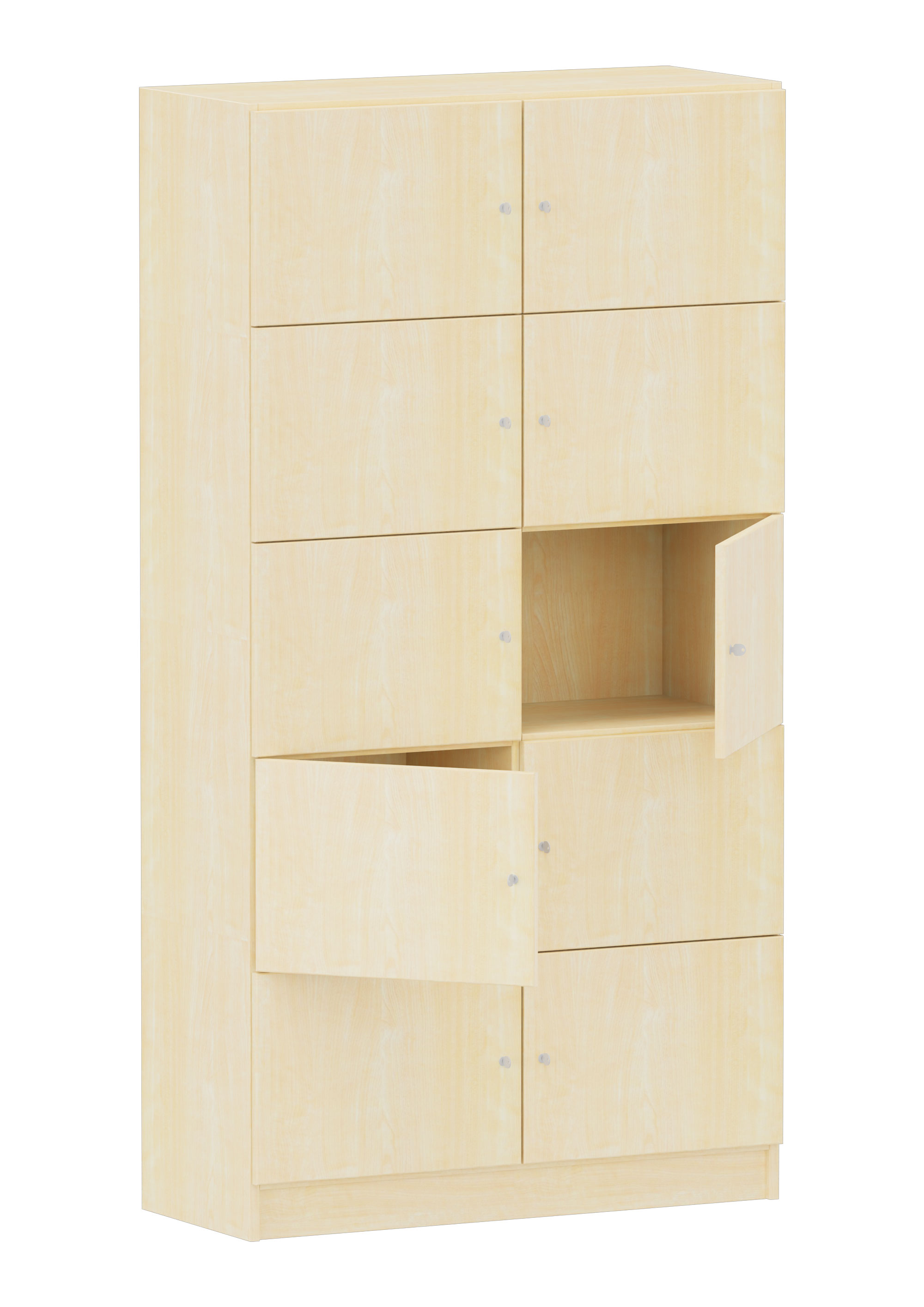 Personalschrank mit abschließbaren Wertfächern, Breite 100 cm