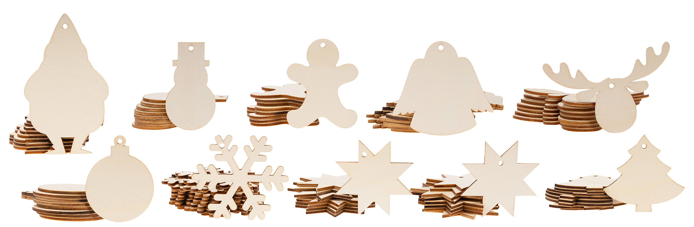 Weihnachtsanhänger XXL Set